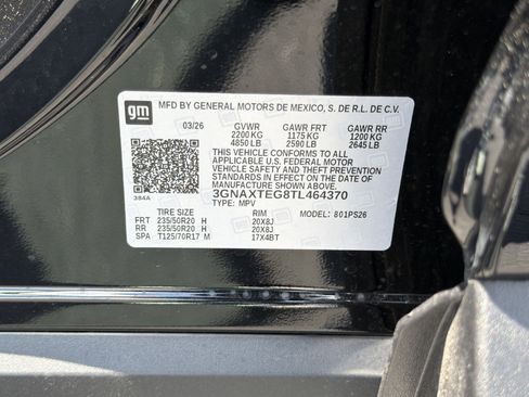 New 2026 Chevrolet Equinox RS w/ Safety and Technology Package AWD/4WD image 31