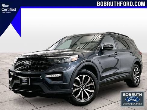 Certified 2022 Ford Explorer ST-Line AWD/4WD image 1
