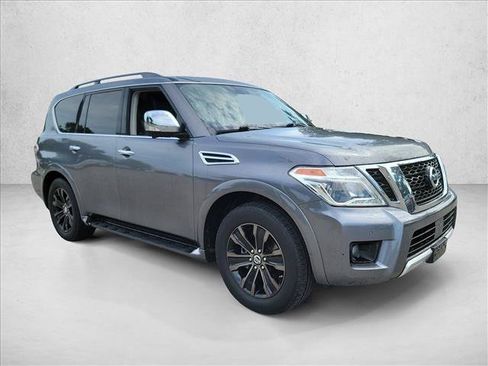 Used 2018 Nissan Armada Platinum w/ Captain Seat Package RWD image 3