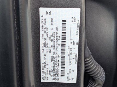 Used 2022 Ford F150 Platinum w/ Equipment Group 701A High image 25