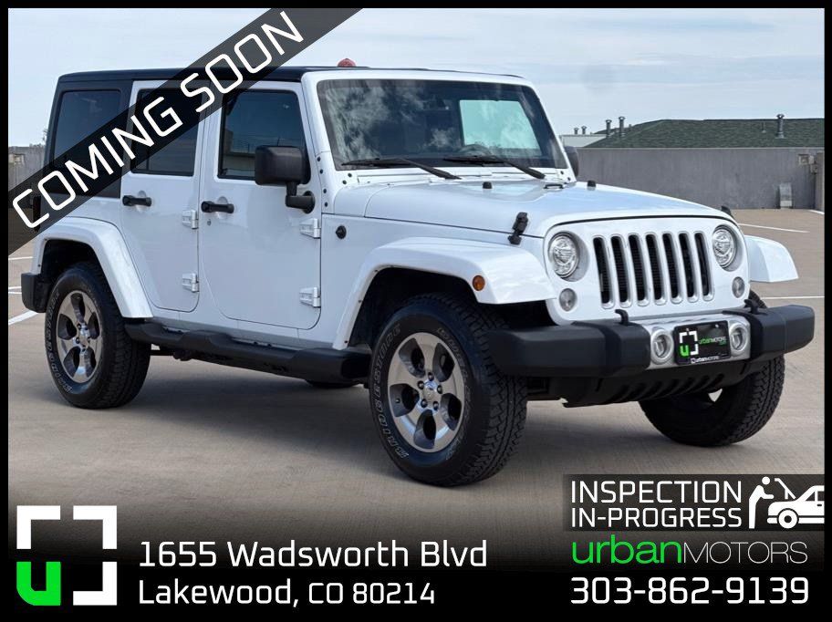 Used 2017 Jeep Wrangler Unlimited Sahara w/ Connectivity Group AWD/4WD image 1