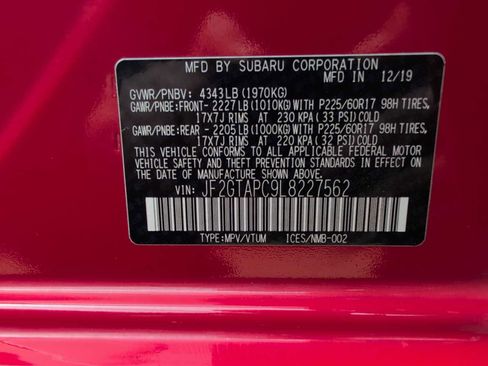 Used 2020 Subaru Crosstrek 2.0i Premium image 33