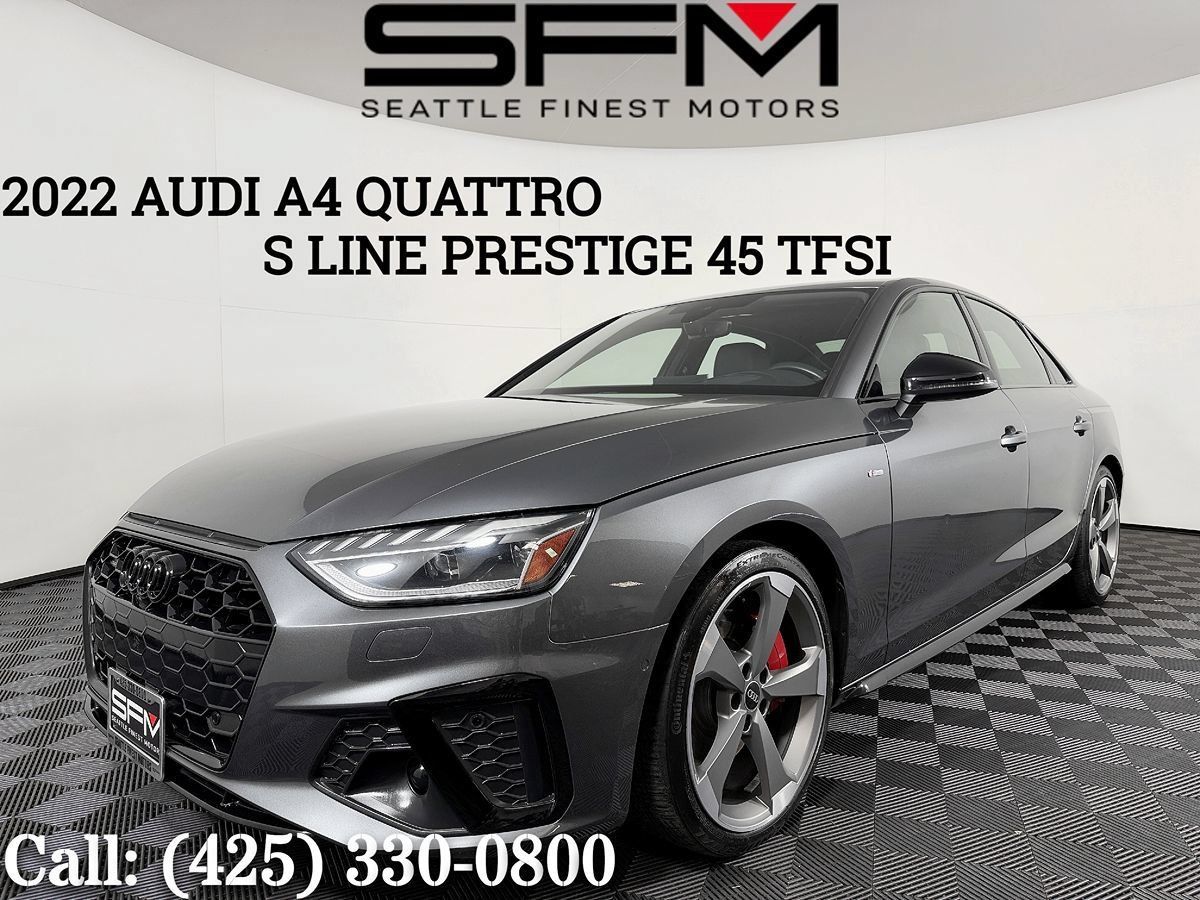 Used 2022 Audi A4 2.0T Prestige AWD/4WD image 1