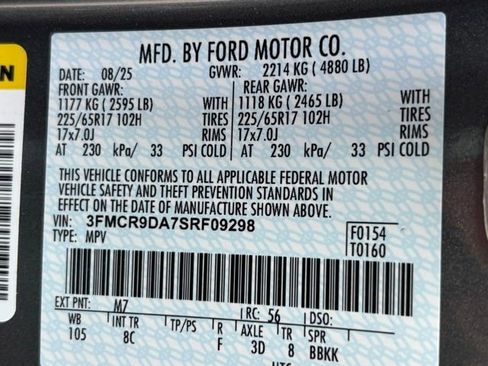 New 2025 Ford Bronco Sport Badlands w/ Badlands Tech Package image 29