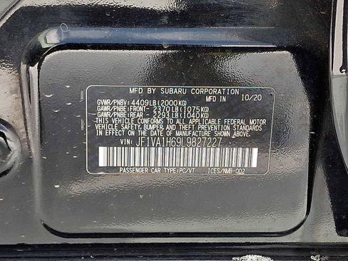 Used 2020 Subaru WRX Limited w/ WRX Sport Package image 30