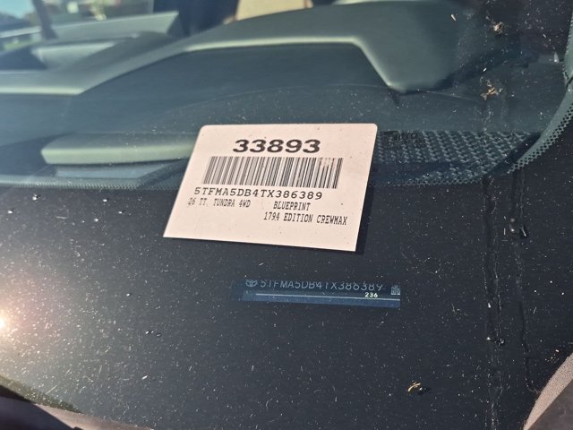 Certified 2026 Toyota Tundra 1794 Edition AWD/4WD image 19