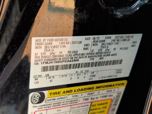 Used 2023 Ford Expedition Max King Ranch RWD image 30