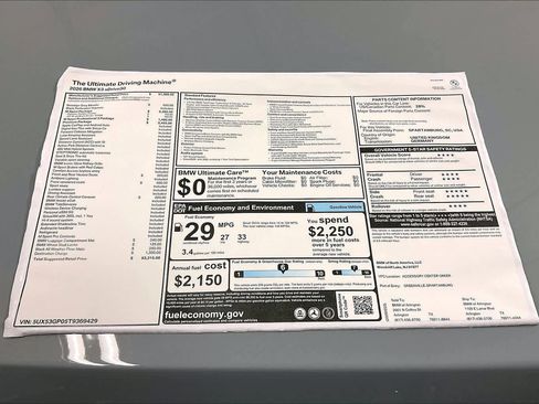 New 2026 BMW X3 xDrive30 w/ Premium Package image 19