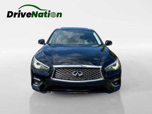 Used 2018 INFINITI Q50 Luxe w/ Essential Package (3.0T Luxe) AWD/4WD image 2