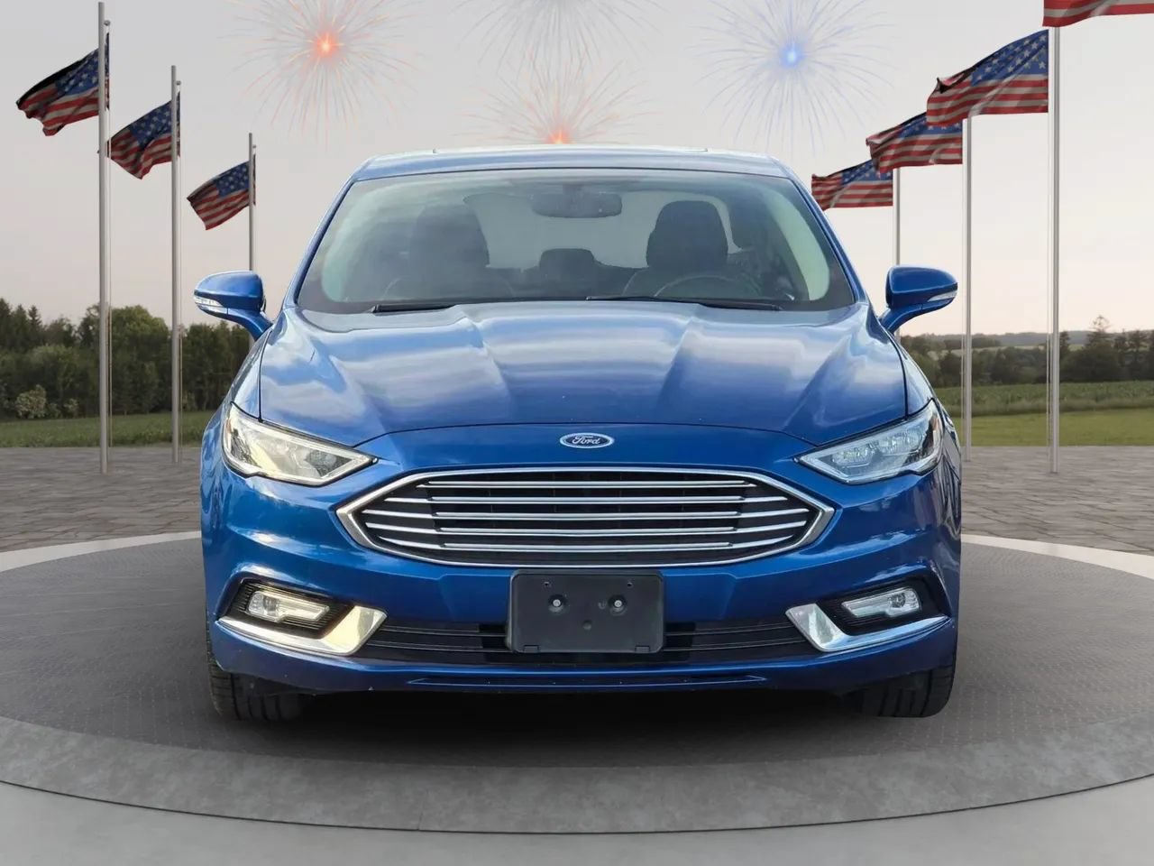 Used 2017 Ford Fusion SE w/ Fusion SE Technology Package FWD image 3