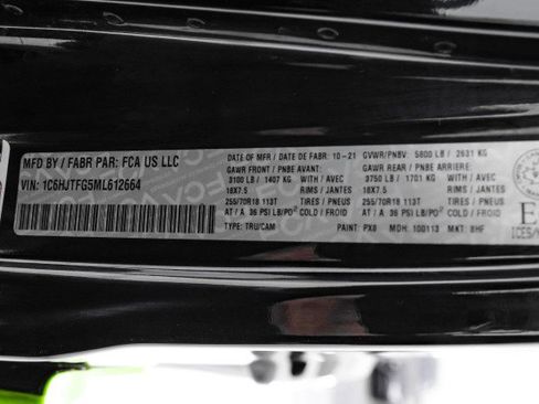 Used 2021 Jeep Gladiator Overland w/ Uconnect 4C Nav & Sound Group image 48