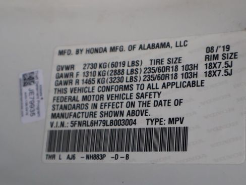 Used 2020 Honda Odyssey EX-L image 63