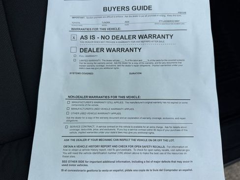 Used 2024 Toyota Tundra SR5 w/ TRD Off-Road Package image 38