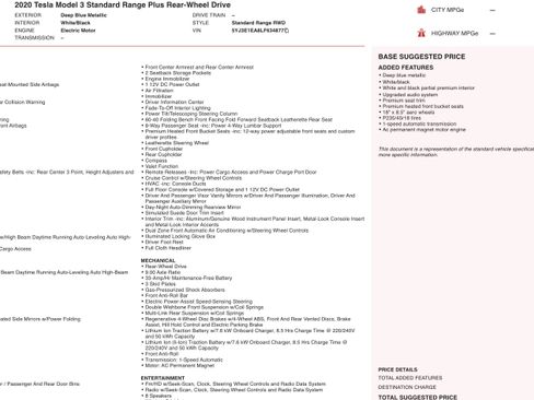 Used 2020 Tesla Model 3 Standard Range Plus image 4