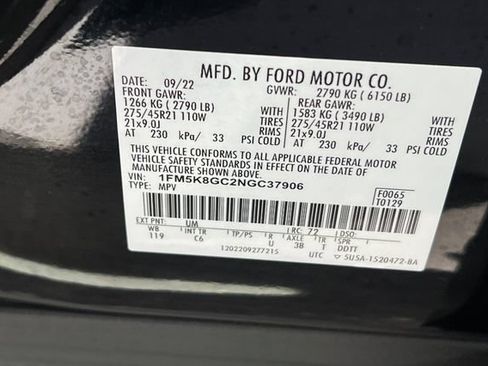 Used 2022 Ford Explorer ST w/ Equipment Group 401A AWD/4WD image 36