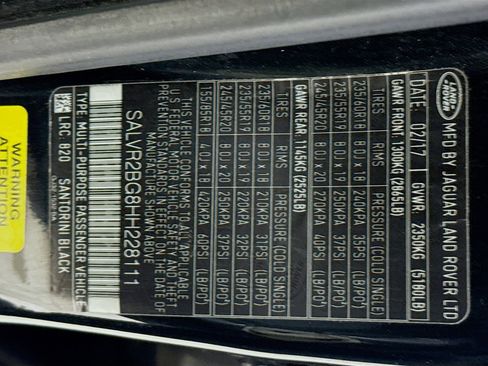 Used 2017 Land Rover Range Rover Evoque HSE image 39