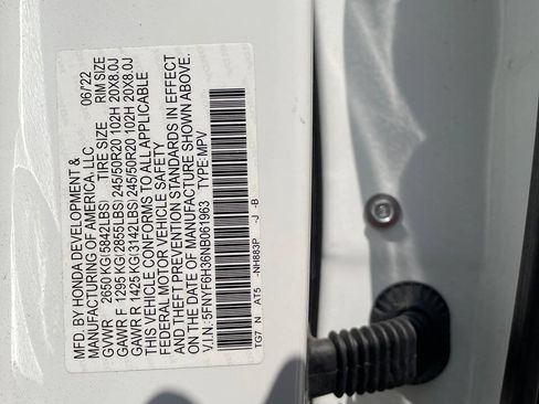 Used 2022 Honda Pilot Sport image 15