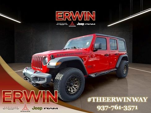 Certified 2021 Jeep Wrangler Unlimited Rubicon AWD/4WD image 3