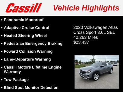 Used 2020 Volkswagen Atlas Cross Sport SEL