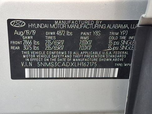 Used 2020 Hyundai Santa Fe SEL w/ Cargo Package AWD/4WD image 27