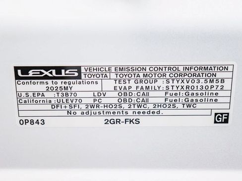Certified 2025 Lexus ES 350 w/ Accessory Package (Z2) FWD image 29
