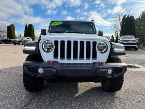 Used 2021 Jeep Wrangler Unlimited Rubicon w/ Uconnect 4C Nav & Sound Group image 8
