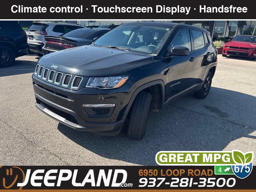 Used 2021 Jeep Compass Sport AWD/4WD image 1