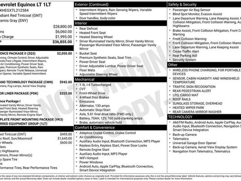 New 2026 Chevrolet Equinox LT w/ Convenience Package II image 6