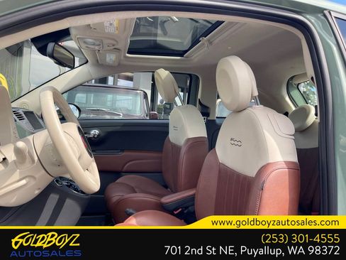 Used 2013 FIAT 500 Lounge w/ Luxury Leather Pkg FWD image 12