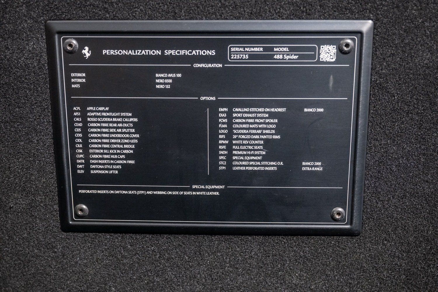Certified 2017 Ferrari 488 Spider RWD image 67
