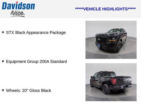 Certified 2024 Ford F150 STX w/ STX Black Appearance Package AWD/4WD image 4