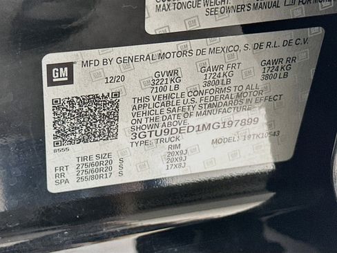 Used 2021 GMC Sierra 1500 SLT AWD/4WD image 12