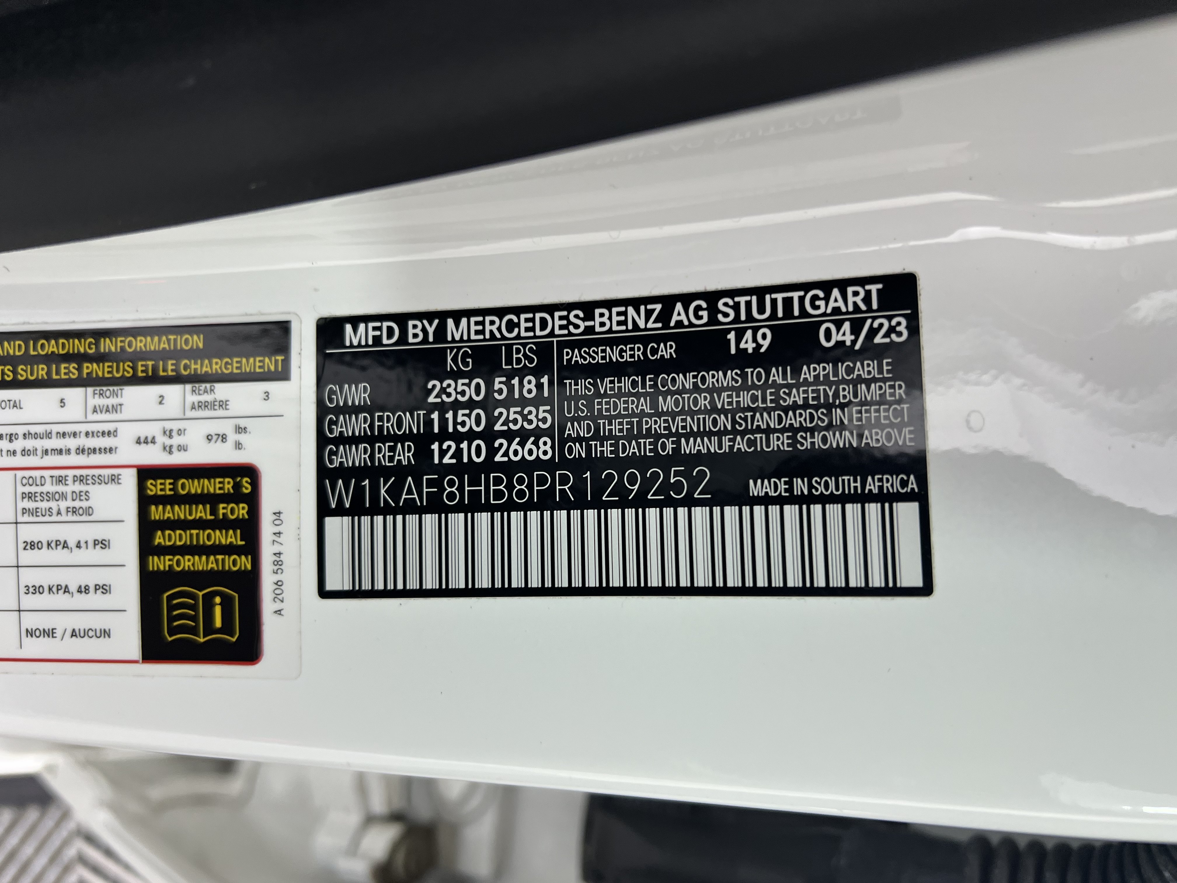 Certified 2023 Mercedes-Benz C 43 AMG 4MATIC Sedan image 32