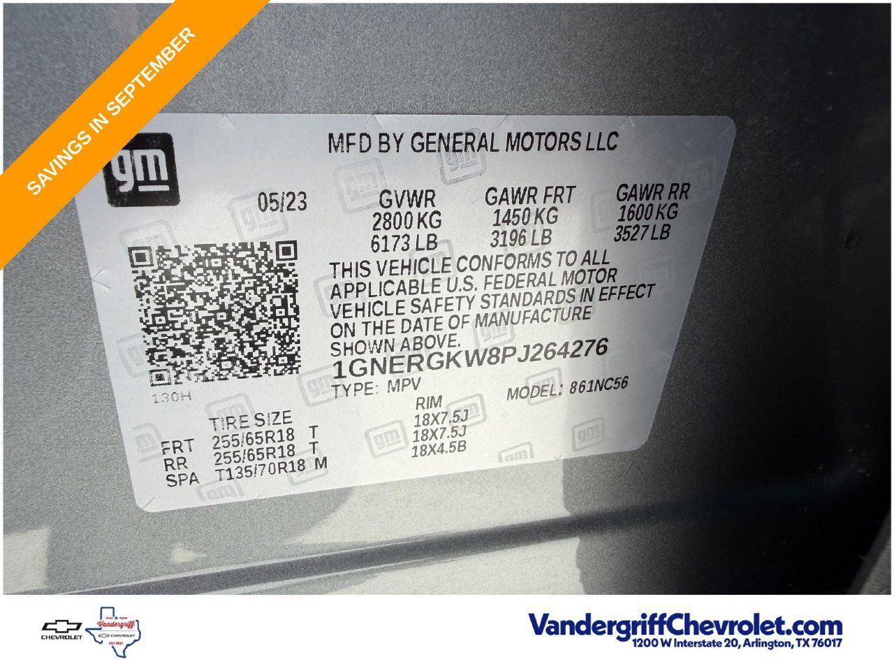 Certified 2023 Chevrolet Traverse LT FWD image 41
