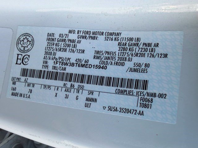 Used 2021 Ford F350 Platinum AWD/4WD image 18