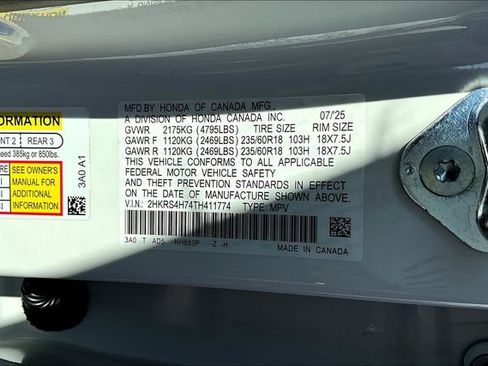 New 2026 Honda CR-V EX-L image 27