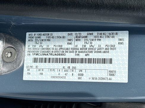 Used 2024 Ford Escape ST-Line Select w/ Tech Pack #2 AWD/4WD image 24