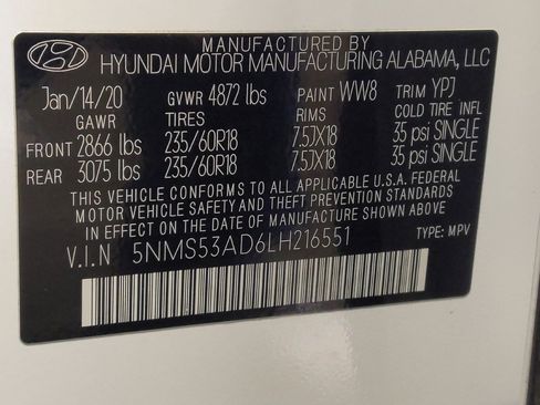 Used 2020 Hyundai Santa Fe Limited image 33