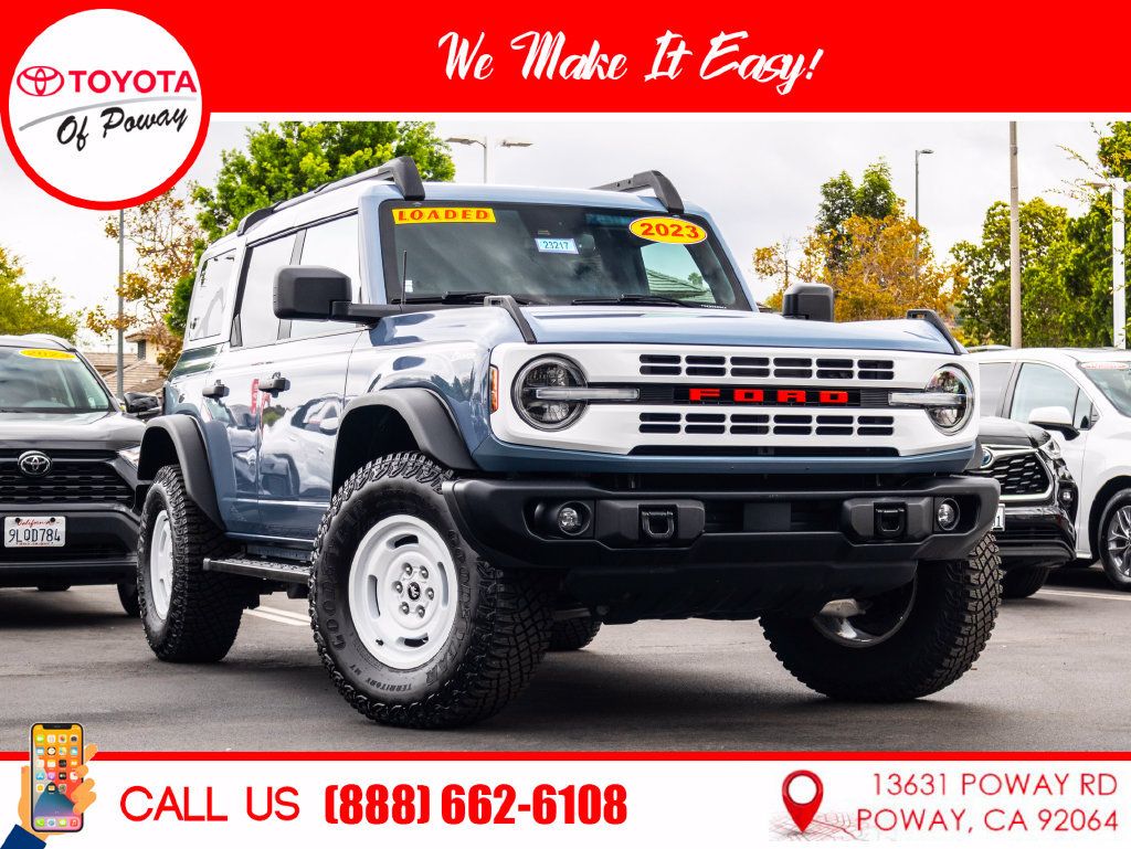 Used 2023 Ford Bronco Heritage Edition AWD/4WD image 1