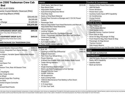 Used 2018 RAM 2500 Tradesman w/ Chrome Appearance Group image 15