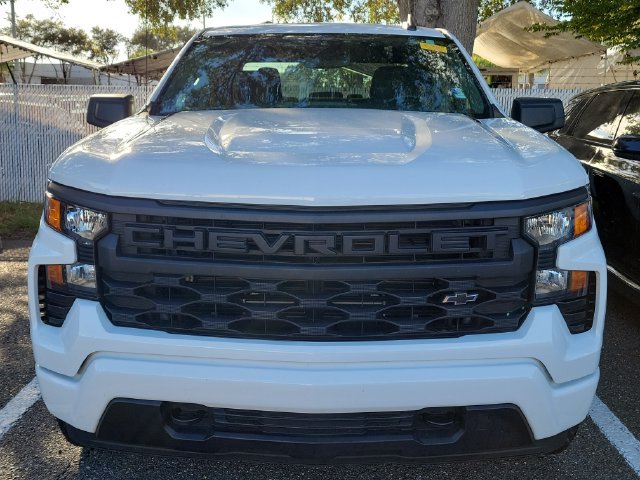 Certified 2025 Chevrolet Silverado 1500 Custom w/ Turbomax Blackout Package AWD/4WD image 2