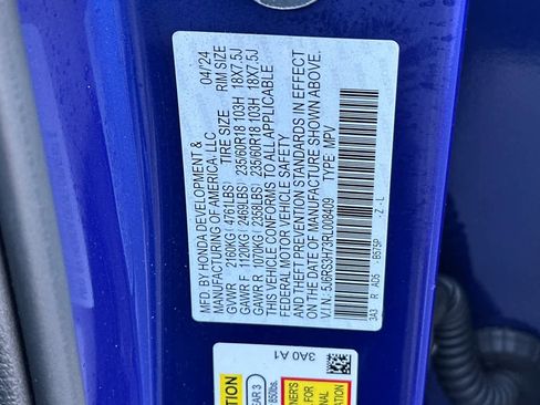 Certified 2024 Honda CR-V EX-L image 34