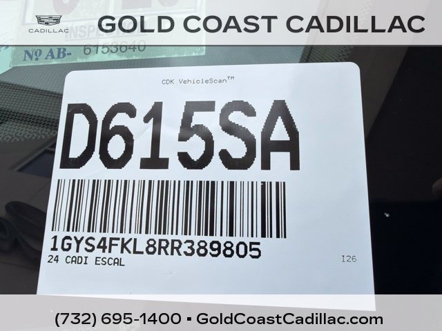 Certified 2024 Cadillac Escalade Sport w/ LPO, ONYX Package AWD/4WD image 33