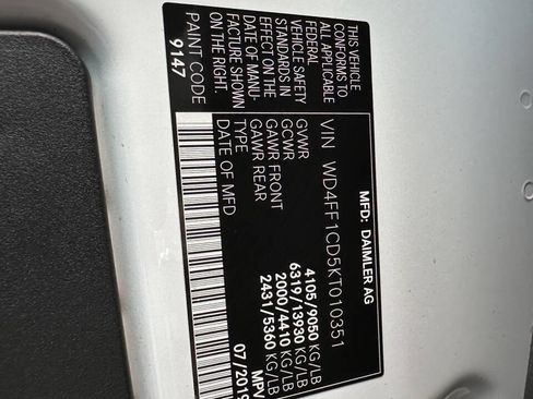 Used 2019 Mercedes-Benz Sprinter 4x4 170 image 34