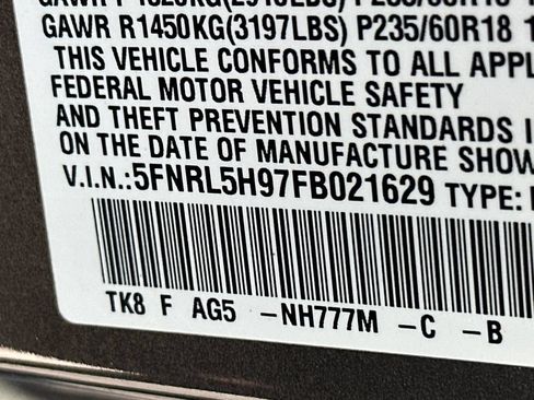 Used 2015 Honda Odyssey Touring image 31
