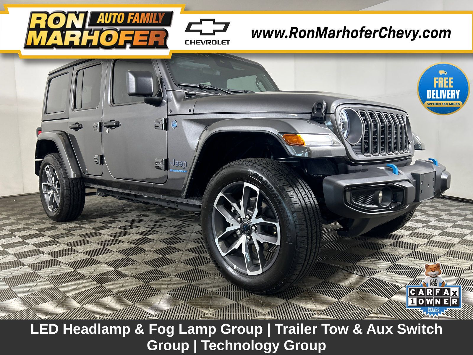 Used 2024 Jeep Wrangler Unlimited w/ Technology Group AWD/4WD image 1