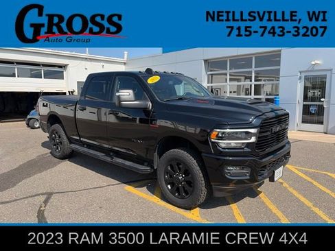Used 2023 RAM 3500 Laramie w/ Night Edition AWD/4WD image 1