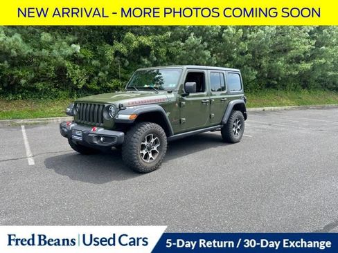 Used 2021 Jeep Wrangler Unlimited Rubicon w/ LED Lighting Group AWD/4WD image 7