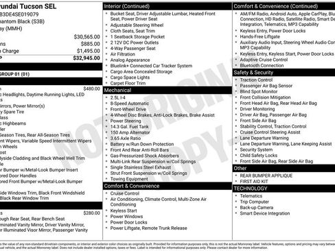 Certified 2025 Hyundai Tucson SEL FWD image 28