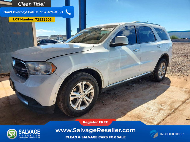 Used 2013 Dodge Durango Crew w/ Trailer Tow Group IV AWD/4WD image 1
